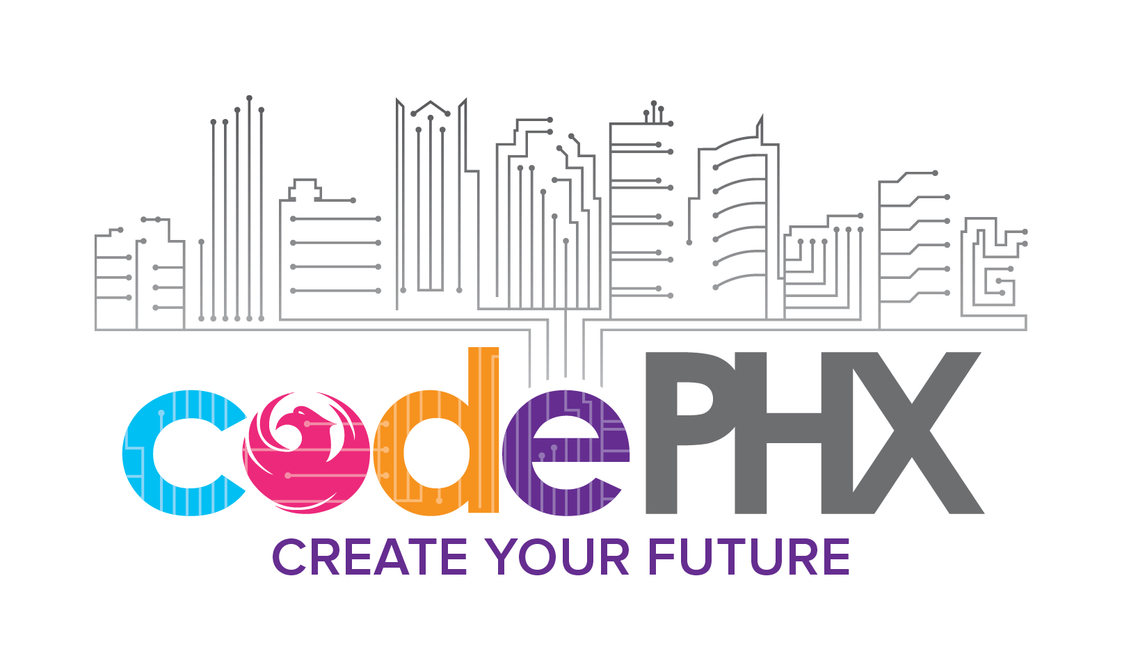 codePHX program logo with tagline