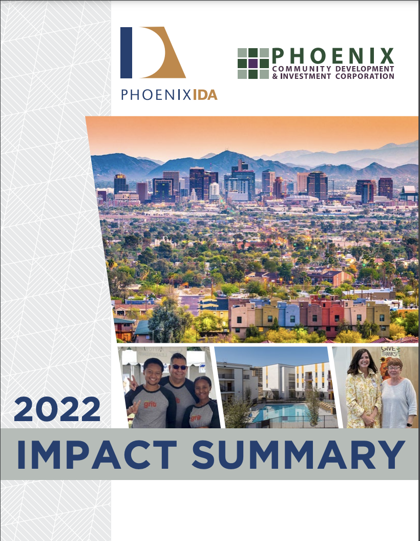 Cover image of the Phoenix IDA 2022 Annual Impact Summary