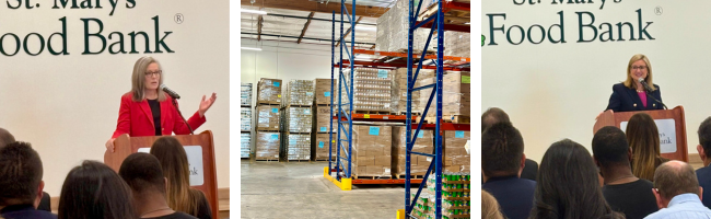 (Top left) Governor Katie Hobbs; (Top right) Mayor Kate Gallego, City of Phoenix